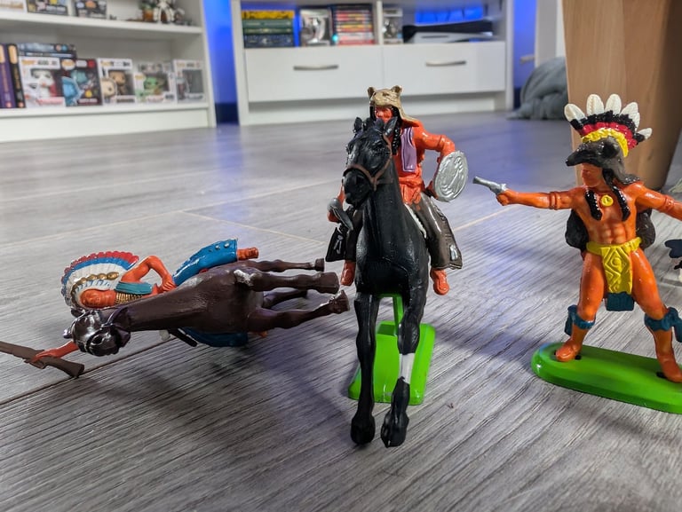 Brittans cowboys and Indians plus knights 