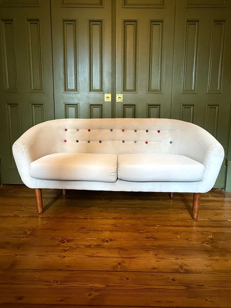 image for Compact Button Back Sofa 