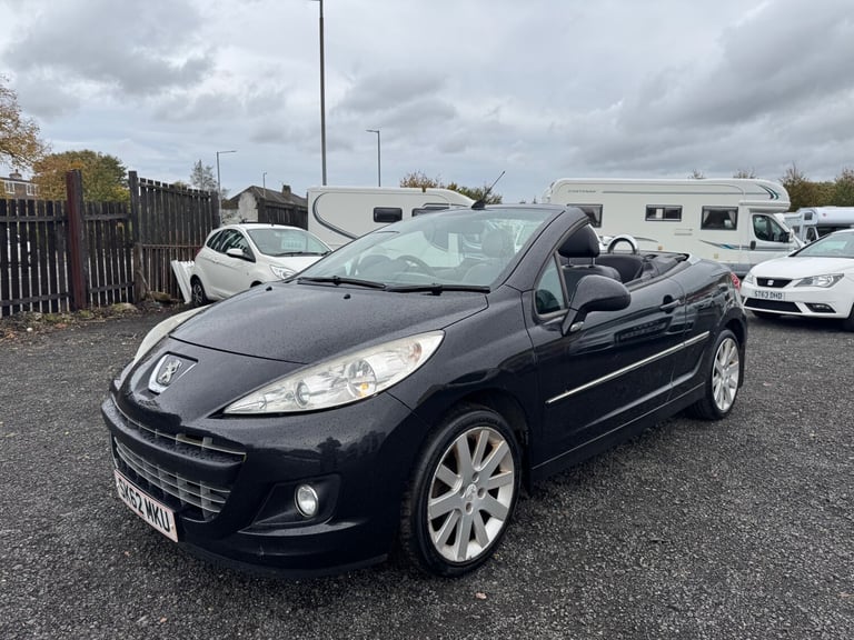 2012 Peugeot 207 1.6 VTi Allure 2dr CONVERTIBLE Petrol Manual