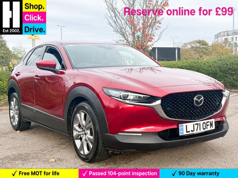2021 Mazda CX-30 2.0 e-SKYACTIV G MHEV Sport Lux SUV 5dr Petrol Manual Euro 6 (s/s) (122 ps) HATC...