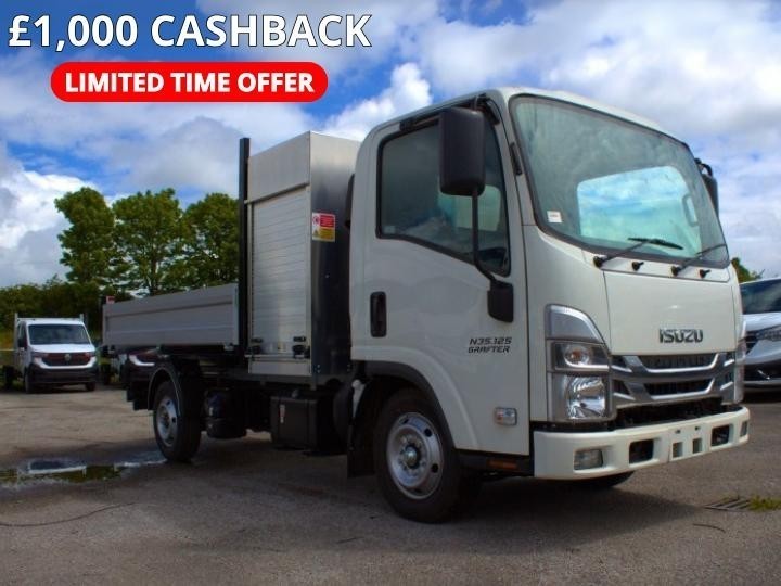 Isuzu Grafter N35.125 (S) Tipper with tool pod - Brand New & In Stock