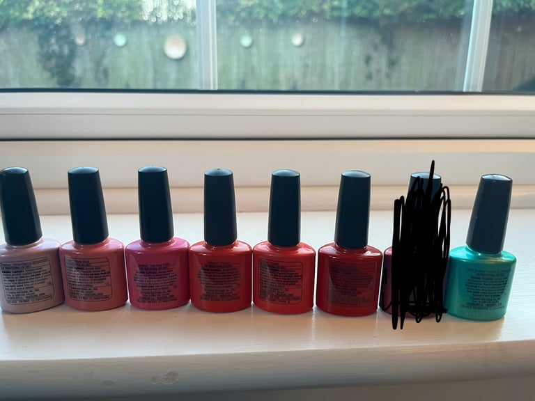 LOT OF CND SHELLAC NAIL POLISH