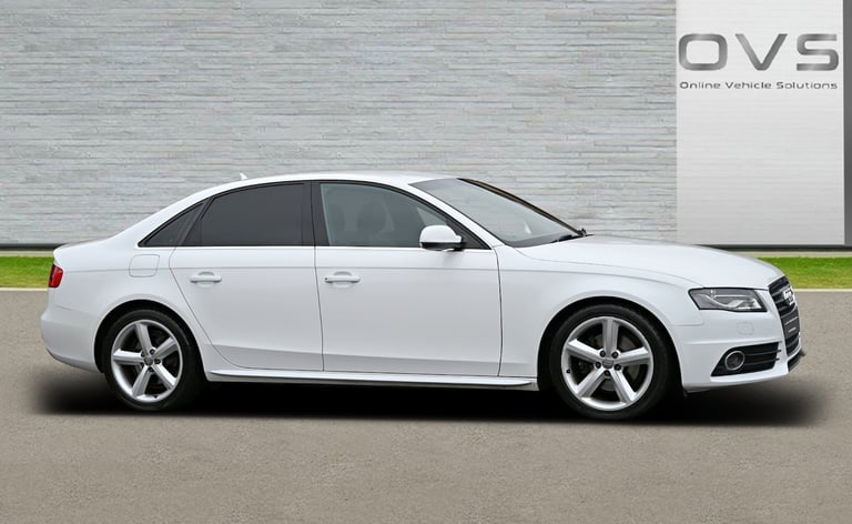 AUDI A4 S LINE 2.0 TDI DIESEL AUTO 5DR SALOON 2009 [59] WHITE