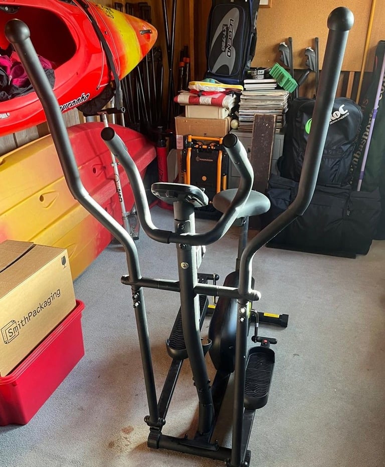 image for Cross trainer: indoors or outdoors