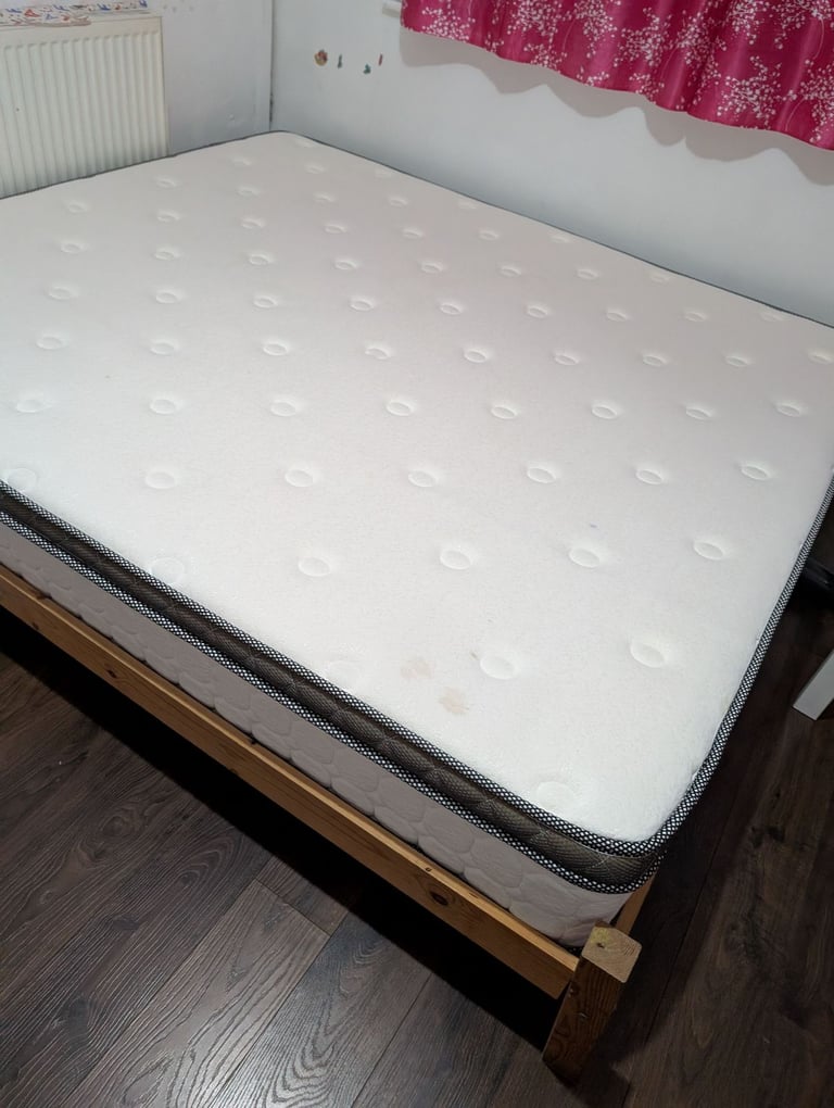 image for Very good and well maintained King-size matress only. 