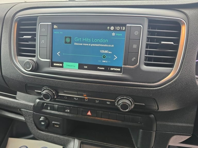 2023 Citroen Dispatch E 1000 75 kWh Enterprise M in white, 12,000 miles, full service history, 1 ...