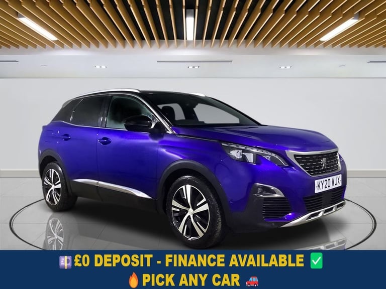 2020 Peugeot 3008 1.5 BlueHDi GT Line SUV 5dr Diesel Manual Euro 6 (s/s) (130 ps) HATCHBACK Diese...