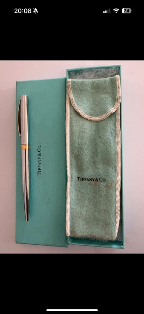 Tiffany Stirling silver pen