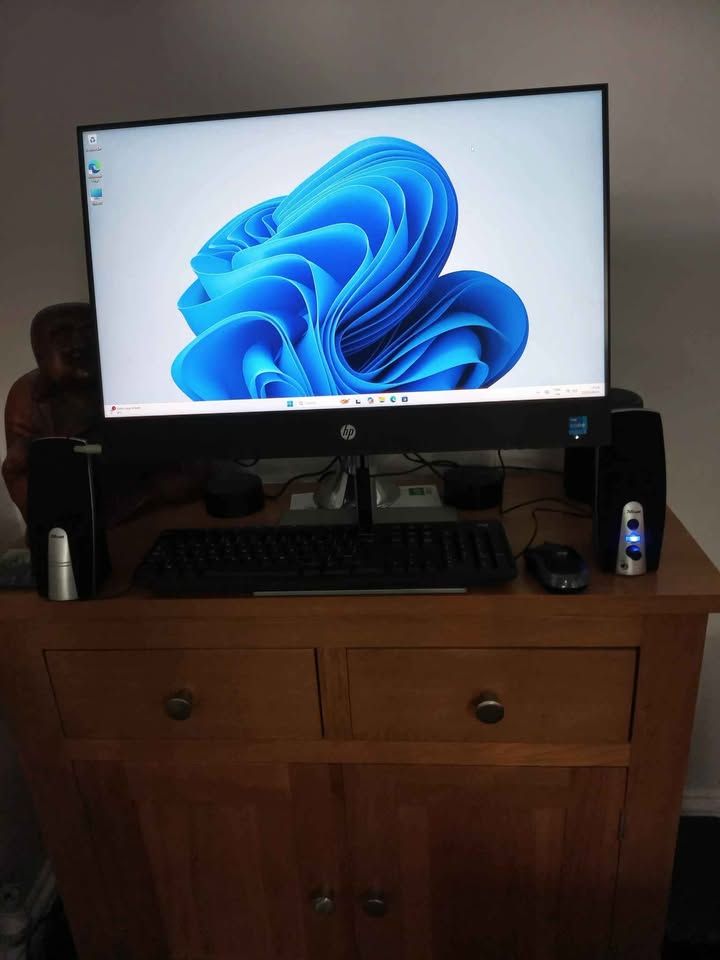 H p pro one 440 g9 all in one pc 23.8 inch screen ,intel i5 1300t 13 th generation . 