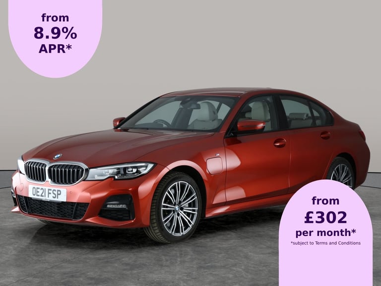 image for 2021 BMW 3 Series 2.0 330e 12kWh M Sport Saloon 4dr Petrol Plug-in Hybrid Auto Euro 6 (s/s) ( Sal...