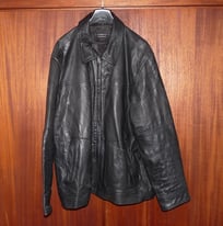 George Extra Large 100% leather jacket.