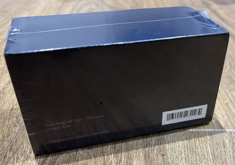 1st Gen Chrome Olux Ring. Unique Size (Resizable to fit) . New in Sealed Box