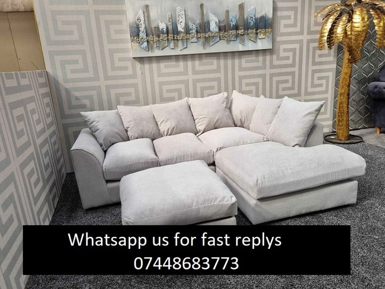 Chesterfield fabrics Corner 5 seater ,, or 3 and 2 Seater sofa in