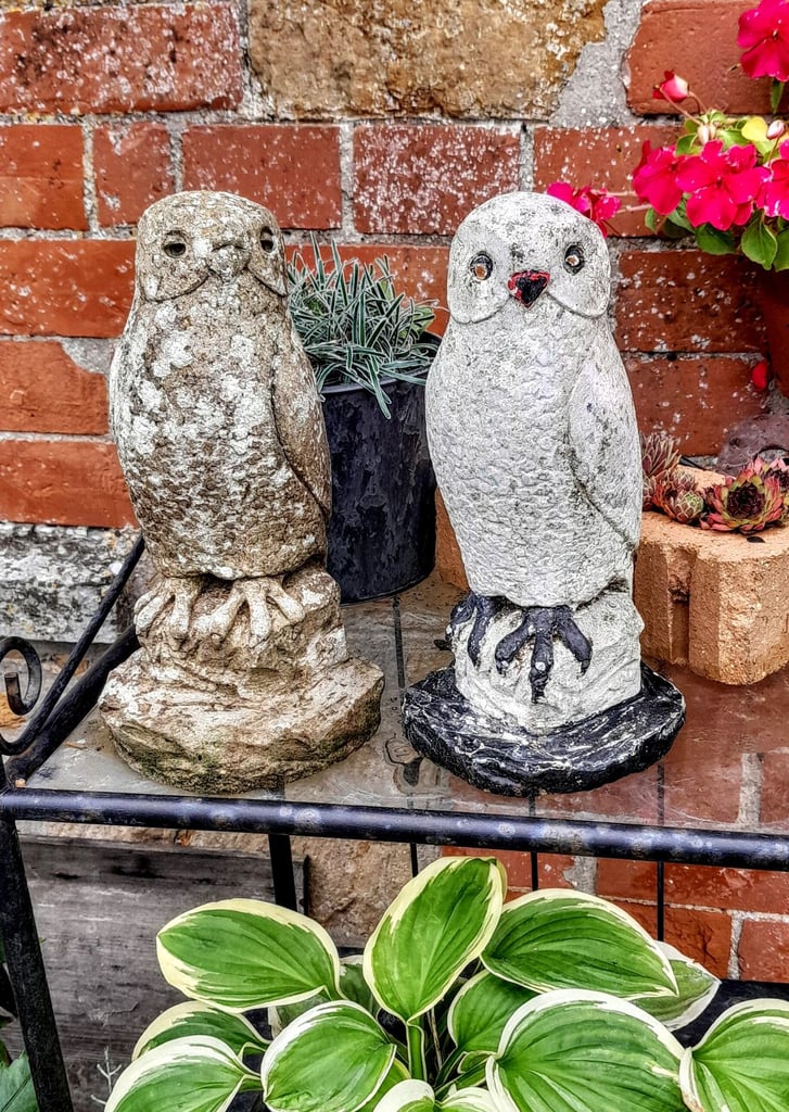 Owl garden ornaments, price each