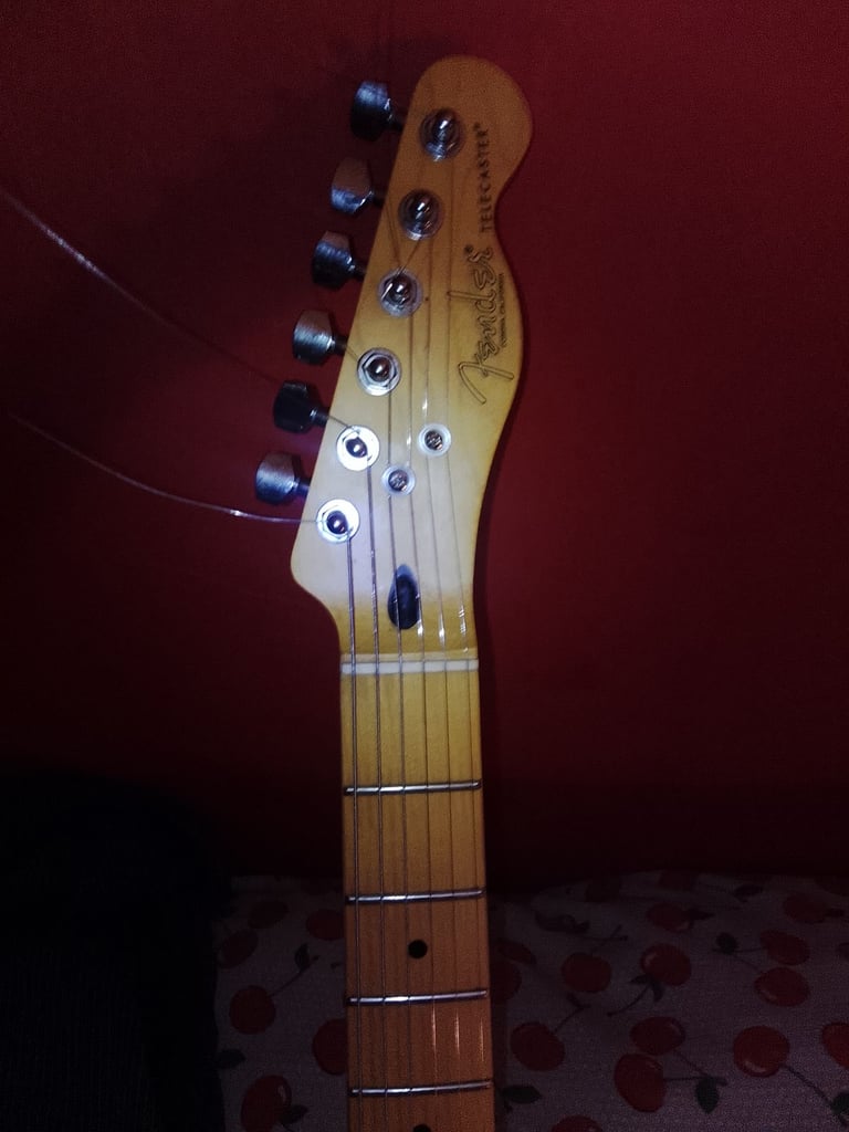 Fender telecaster refurbished with Wilkinson pickups and new neck