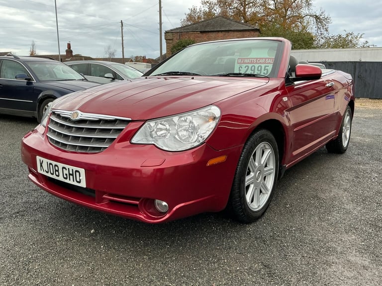 2008 Chrysler Sebring 2.0 CRD Limited 2dr CONVERTIBLE Diesel Manual