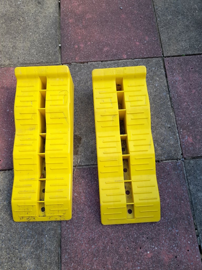 A Pair of Ramps for Camper/ Caravan