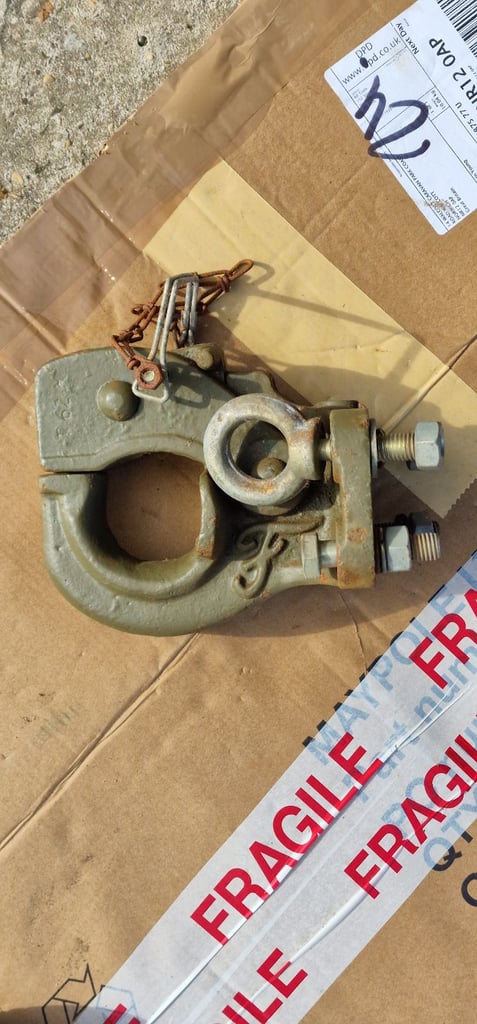 Post War Ford Script Pintle Toe Hitch