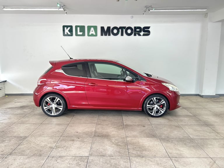 PEUGEOT 208 1.6 THP GTi Red Manual Petrol 2013