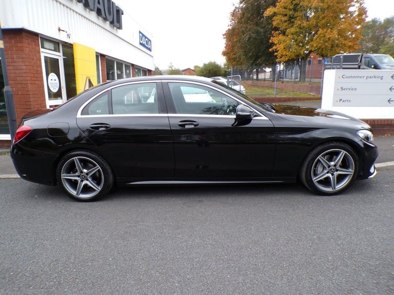 2017 Mercedes-Benz C Class 2.0 C200 AMG Line Saloon 4dr Petrol G-Tronic+ Euro 6 (s/s) (184 ps) Sa...
