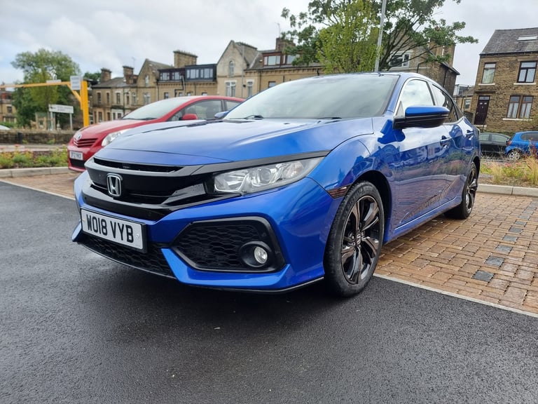2018 Honda Civic SR 1.6 i-DTEC, 46,000 MILES. 9 Months MOT.