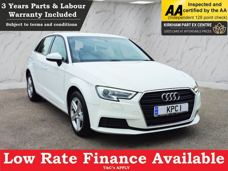 image for 2018 Audi A3 30 TFSI 116 SE Technik 5dr HATCHBACK PETROL Manual
