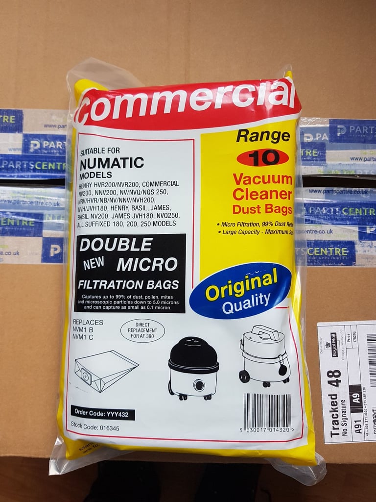 henry hoover vacuum cleaner bags suitable to fit any henry hoovers 10 Bags no offer