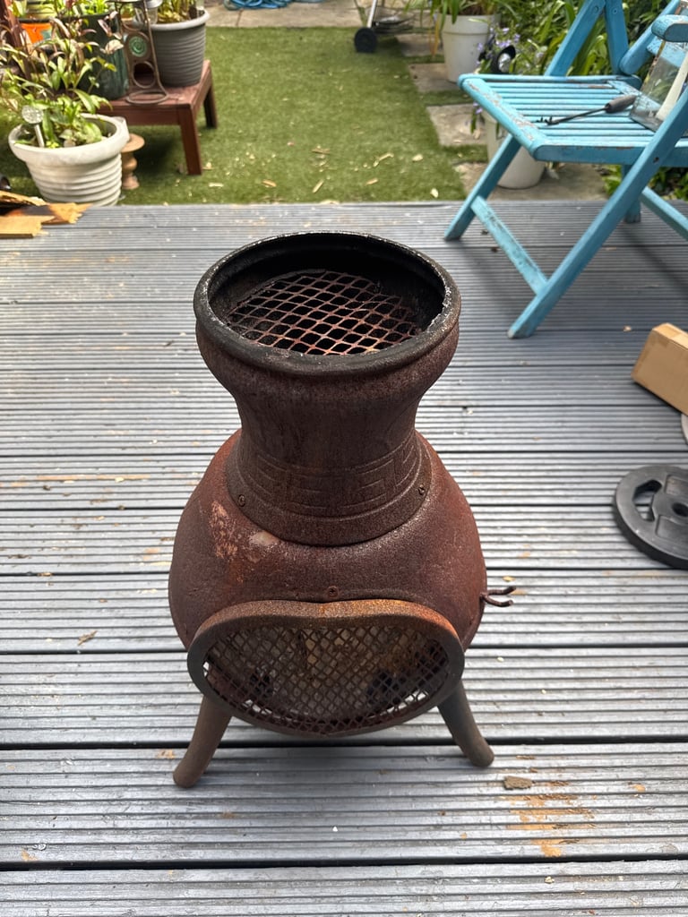 Rusty Fireplace