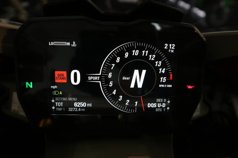 DUCATI PANIGALE V4 S - 2019 - 6300 MILES