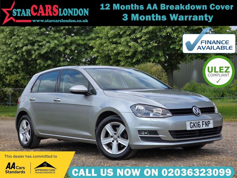 image for 2016 Volkswagen Golf 1.4 TSI BlueMotion Tech Match Edition DSG Euro 6 (s/s) 5dr HATCHBACK Petrol ...