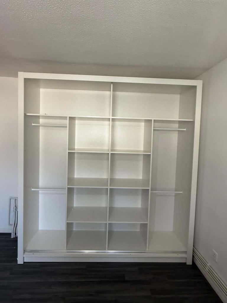 203cm Wardrobe, 180cm,150cm Sliding Doors Wardrobes, 2, 3 Doors Wardrobes, High Gloss Wardrobes 