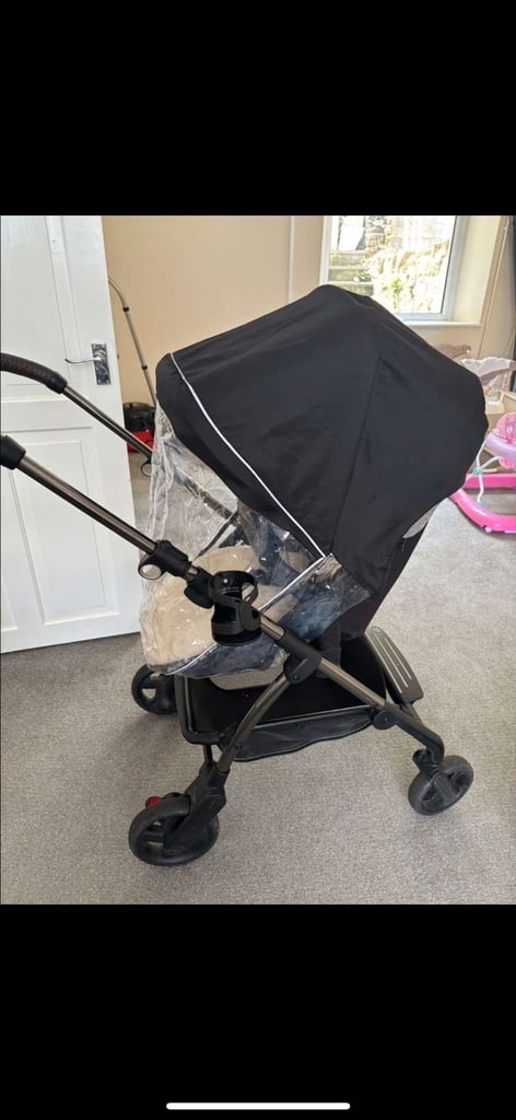 vintage silver cross pram