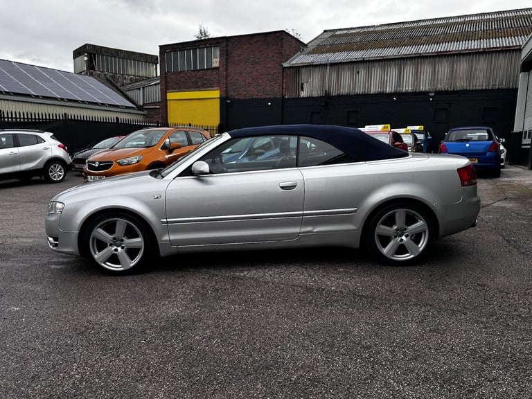 2007 Audi A4 Cabriolet 1.8T S line Multitronic 2dr CONVERTIBLE Petrol Automatic