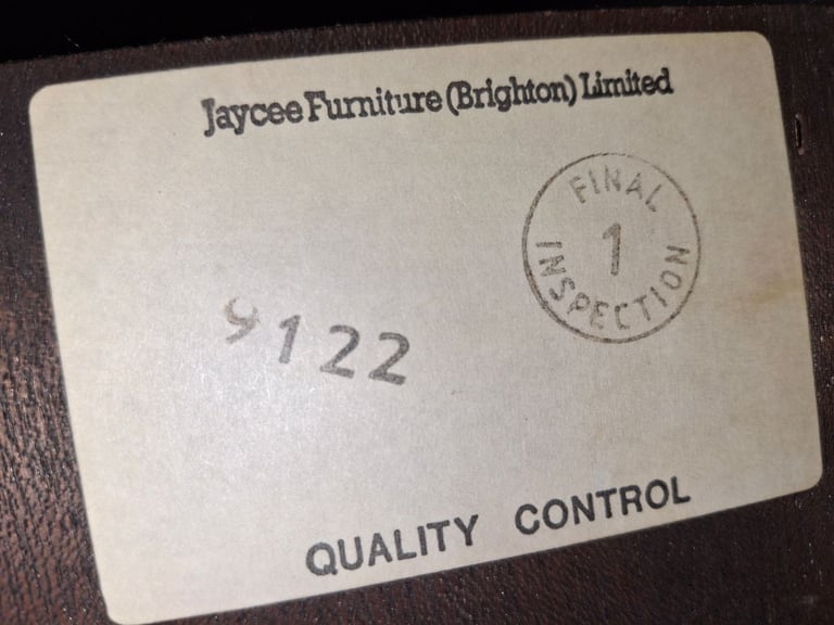 The Jaycee Vintage Oak Corner Display Cabinet is used but in very good condition.