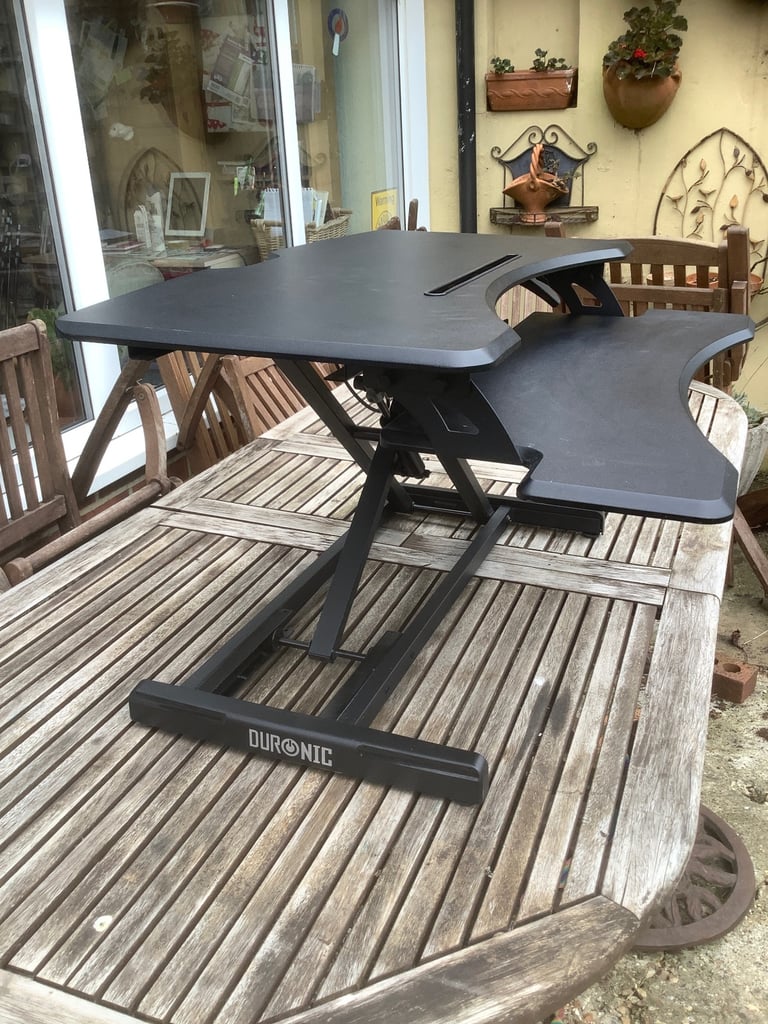 💻 DURONIC SIT-STAND ERGONOMIC DESK CONVERTER (DM05D17) 83cm x 45cm