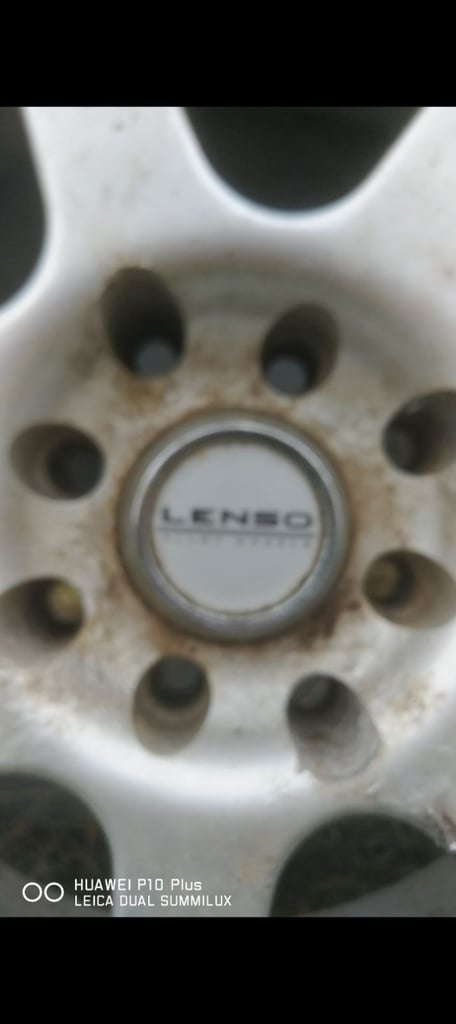 4 Lenso Alloys and tyres