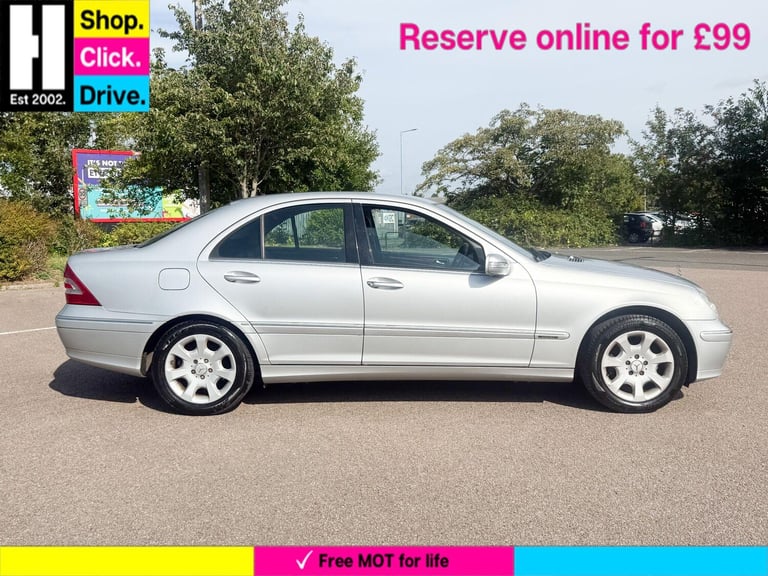  Mercedes-Benz C Class 1.8 C200 Kompressor Elegance SE 4dr Petrol Automatic