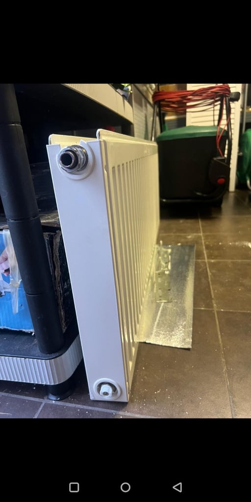 Radiator white double 