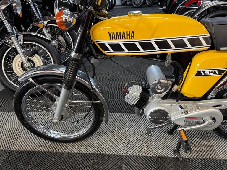 1976 Yamaha FS1E, **KENNY ROBERTS* 50cc, lovely useable classic two stroke, px 