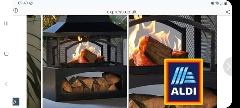Aldi Log Burner 