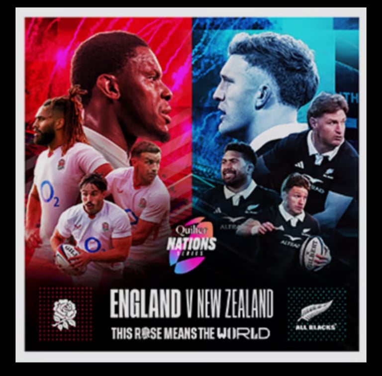 1 x Lower tier ticket England V New Zealand - 15th November Twickenham stadium 