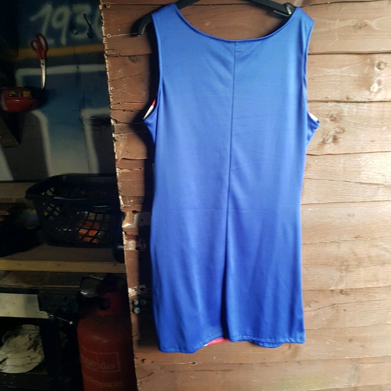 Union flag mini dress