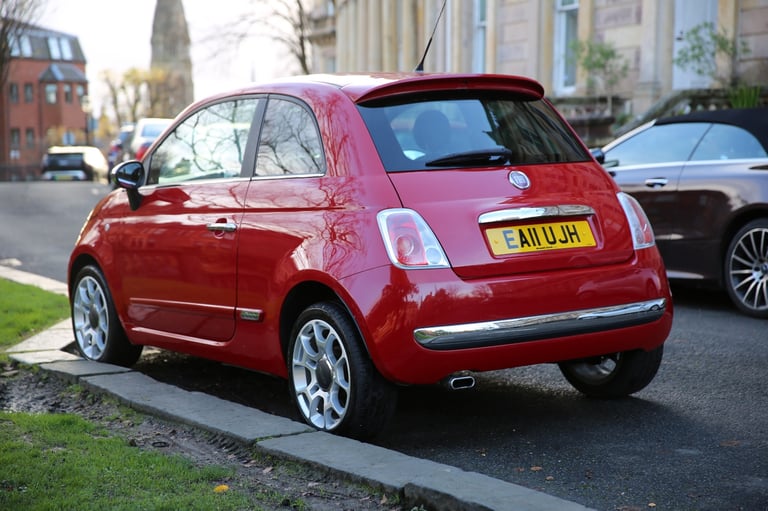FIAT 500 0.9 TWINAIR SPORT PETROL RED DUALOGIC AUTO AUTOMATIC+WARRANTY