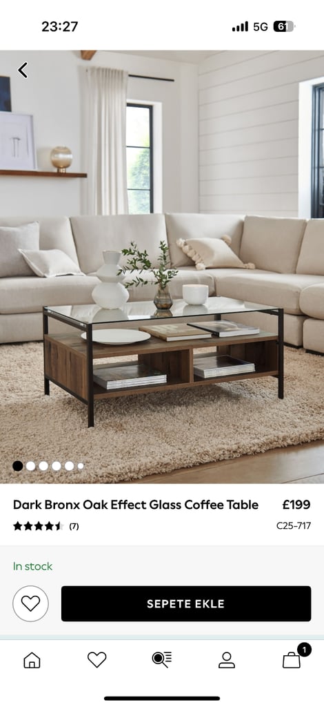 image for Next coffee table set