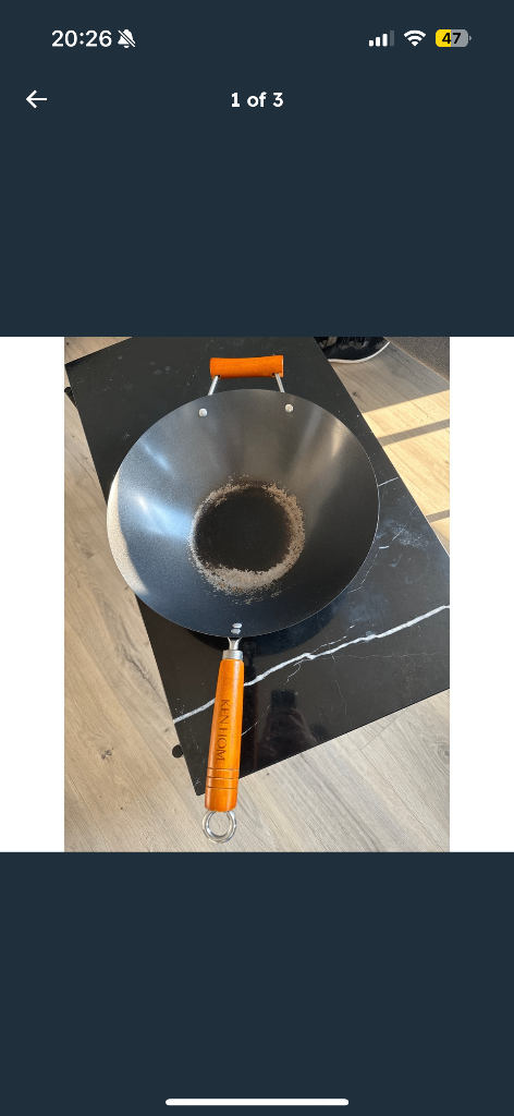 image for Large Ken Hom wok