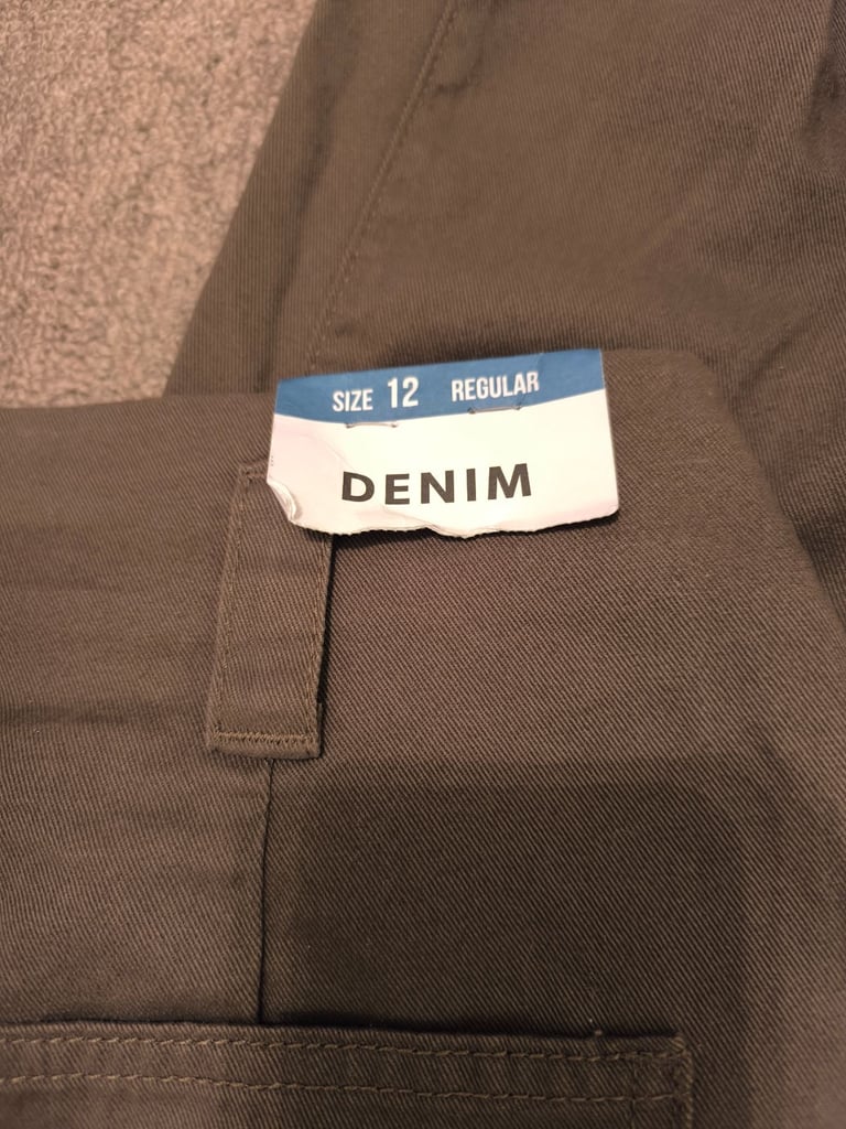 New Look Jacob Belted Trousers Size12 With Tags