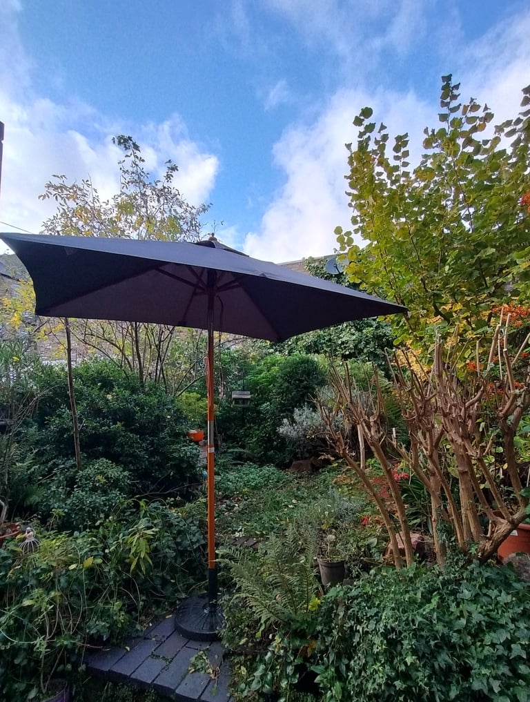 image for Garden Tilting Parasol and Parasol Base