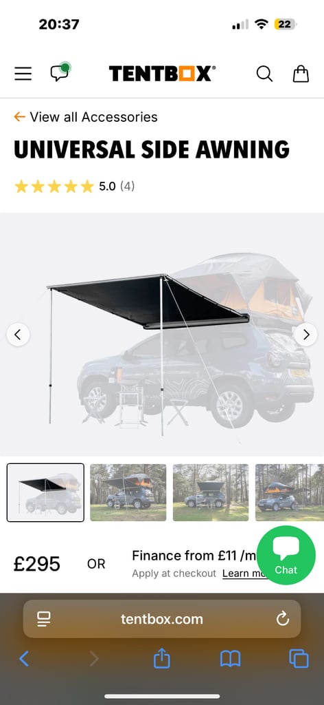 image for Side Awning 