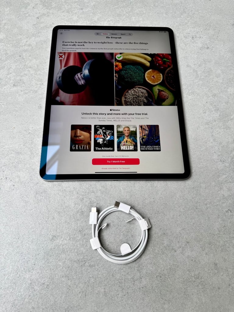 image for Apple iPad Air M2 2024 WiFi 13 inch 128GB Space Grey - Excellent Condition
