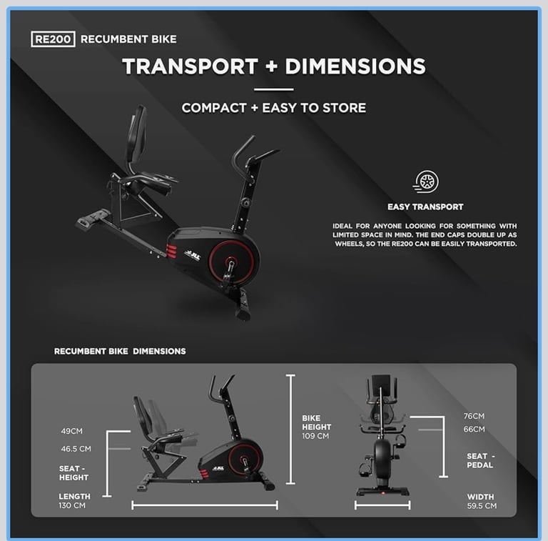Recumbent Exercise Bike